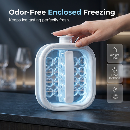 🥇Summer Hot Sale 💦Portable Silicone Ice Ball Maker Kettle🧊