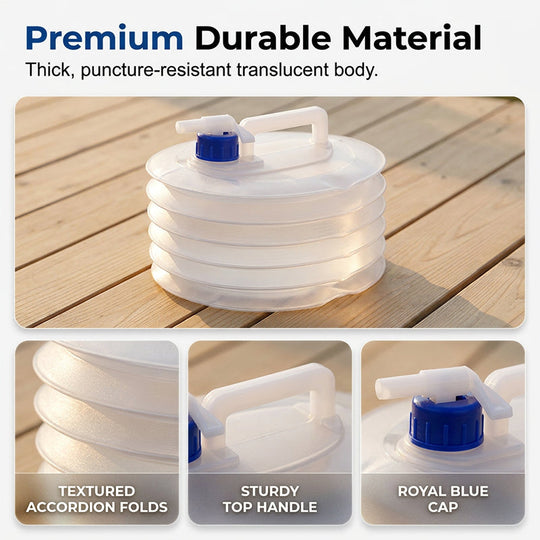 ⏳Limited Time Special Price⏰️Collapsible Water Container with Spigot