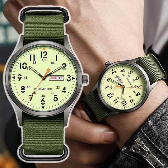 ⏳Time-Limited Special⏰Men's Quartz Watch with Luminous Display