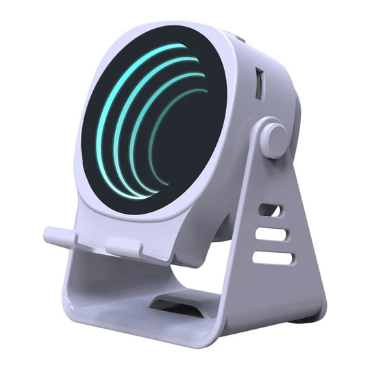 🎶📱 5-in-1 Wireless Induction Bluetooth Speaker with Adjustable Phone Stand