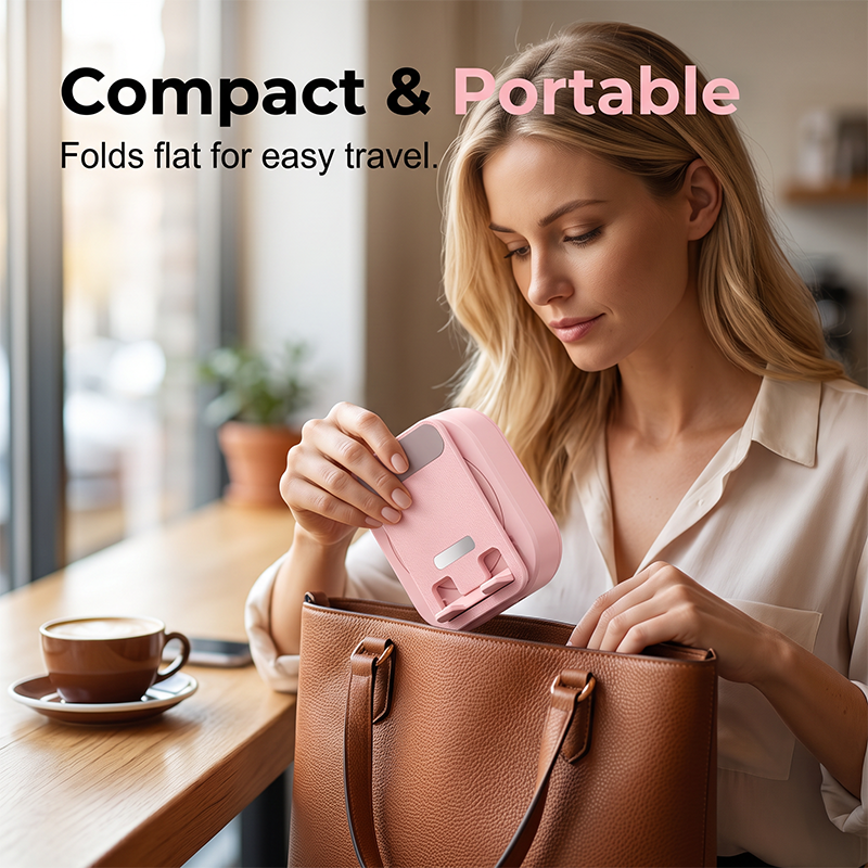 3-in-1 Bluetooth Speaker with Phone Stand