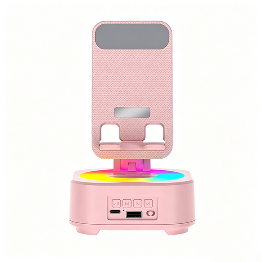3-in-1 Bluetooth Speaker with Phone Stand