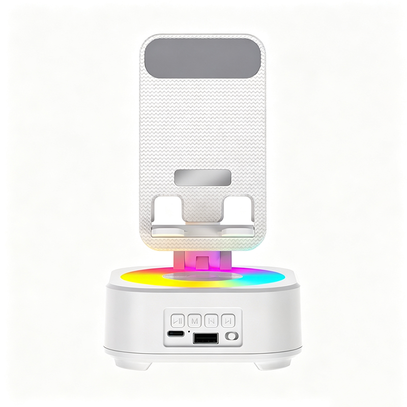 3-in-1 Bluetooth Speaker with Phone Stand