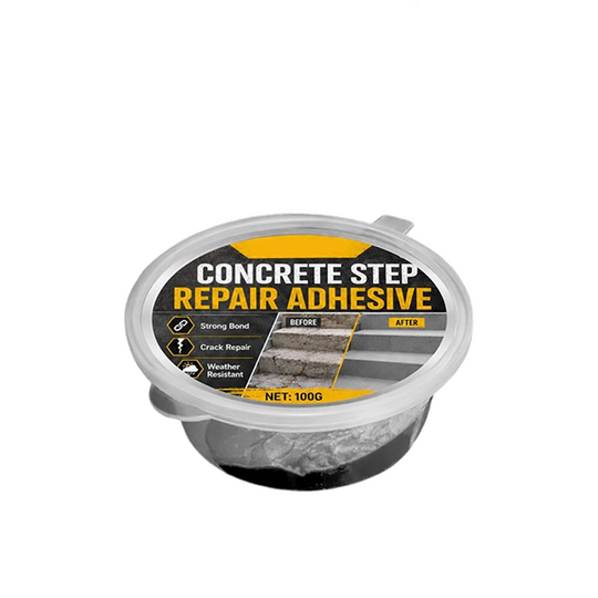 🔧🏠Concrete Step Repair Adhesive – Permanently bonds cracked stairs & walkways. Weatherproof – resists heat, ice & rain. Walk safely again! 🛡️✨
