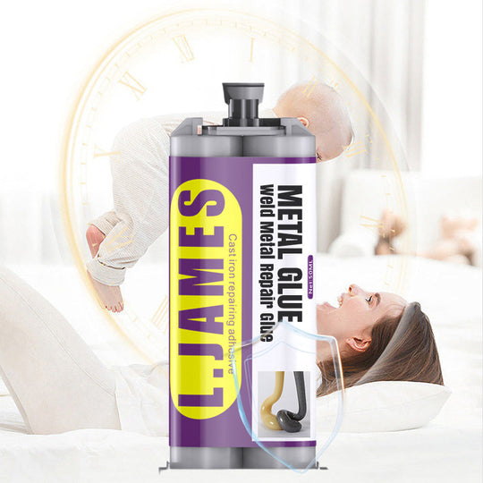 Metal Weld Repair Glue – 2-Part Epoxy, Waterproof, Heat-Resistant, Drillable 🔧
