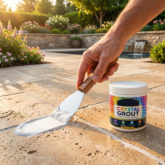 🥳2026 HOT SALE🥳💞50K+ SOLD!🛁💧Mould‑Proof Tile Grout – Waterproof, stain‑resistant & crack‑proof. Perfect for bathrooms & kitchens – stays white & clean for years! 🌟💪