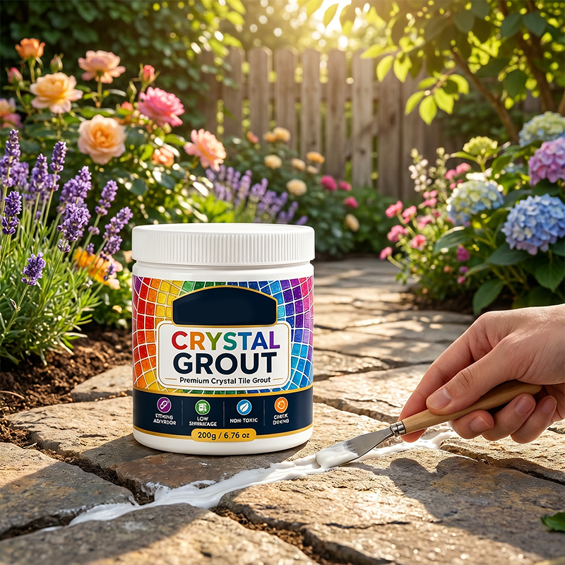 🥳2026 HOT SALE🥳💞50K+ SOLD!🛁💧Mould‑Proof Tile Grout – Waterproof, stain‑resistant & crack‑proof. Perfect for bathrooms & kitchens – stays white & clean for years! 🌟💪