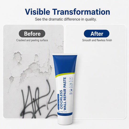 🏠 WallFix Repair Paste – Waterproof Wall Crack & Hole Repair Solution
