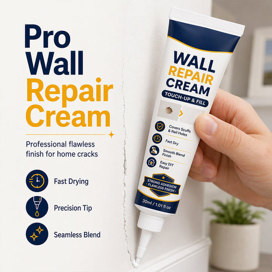 🏠 50% OFF NOW! ✨Quick Drying Wall Repair Filler – Easy DIY Wall Repair Cream, Seamless Blend, Fast‑Dry for Cracks, Nail Holes & Scuffs Home Essential