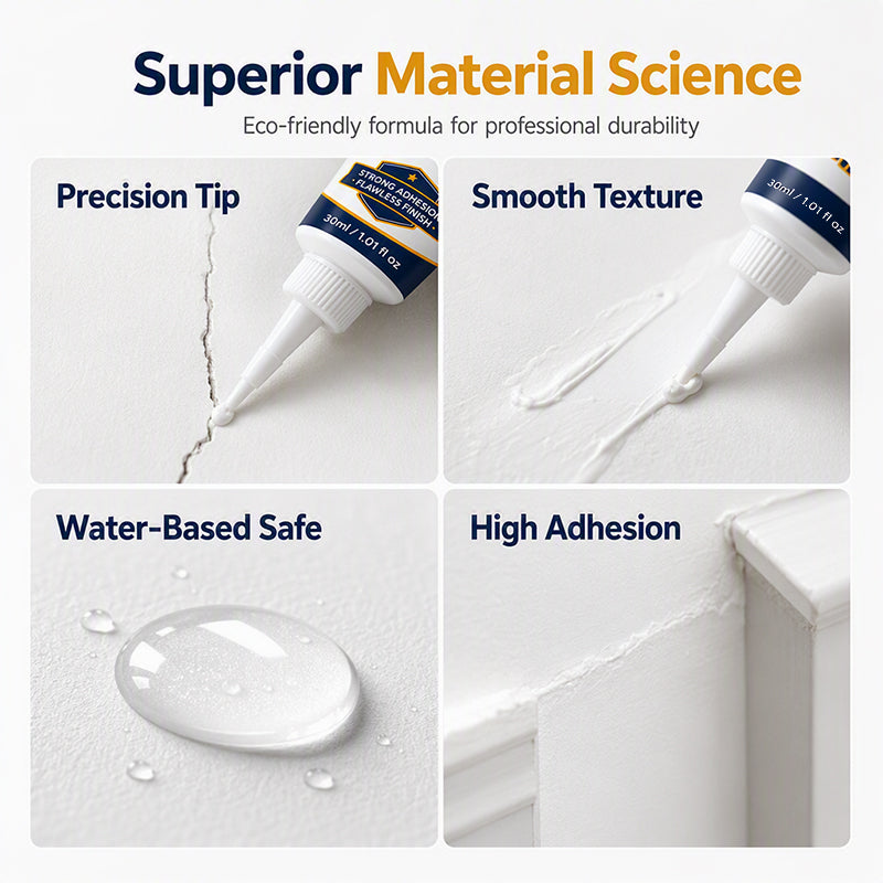 🏠 50% OFF NOW! ✨Quick Drying Wall Repair Filler – Easy DIY Wall Repair Cream, Seamless Blend, Fast‑Dry for Cracks, Nail Holes & Scuffs Home Essential