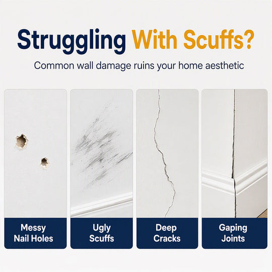 🏠 50% OFF NOW! ✨Quick Drying Wall Repair Filler – Easy DIY Wall Repair Cream, Seamless Blend, Fast‑Dry for Cracks, Nail Holes & Scuffs Home Essential