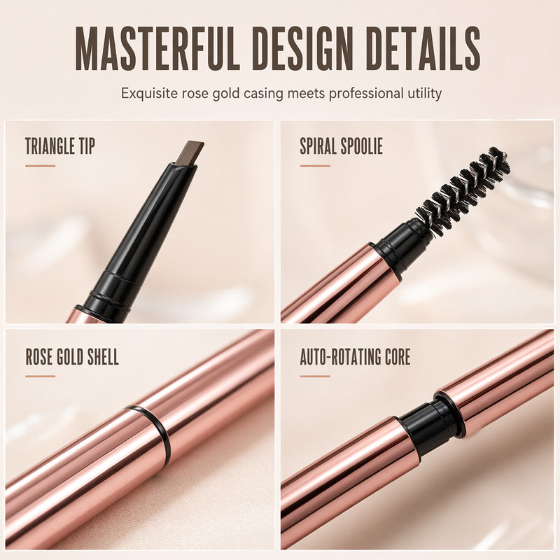 ✨ Waterproof Precision Brow Pencil – 24H Long Lasting Eyebrow Sculptor 💄