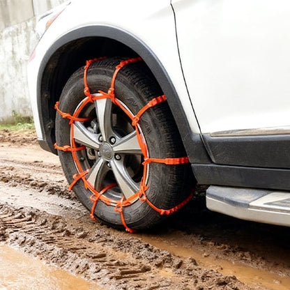 🎅 SEMESTERVAROREA🚗⛓️Universella återanvändbara halkfria nylonkedjor❄️